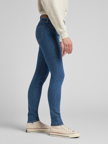 Lee Skinny Jeans 'Lee Jeans Dames' in Blauw