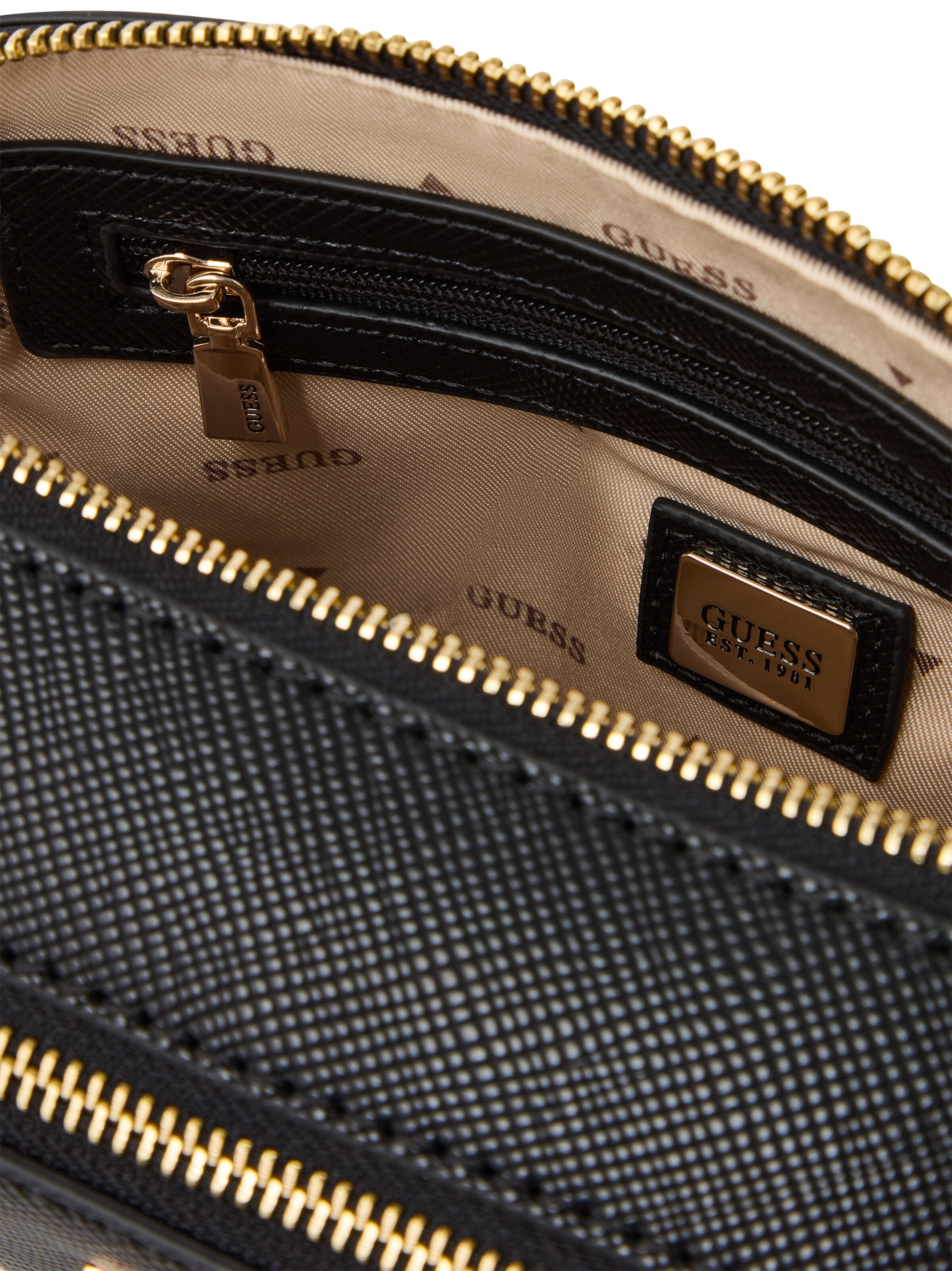 GUESS Umhängetasche ' Noelle II ' in Schwarz