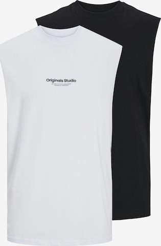 JACK & JONES Tank-Top 'VESTER' in Schwarz: Vorderseite