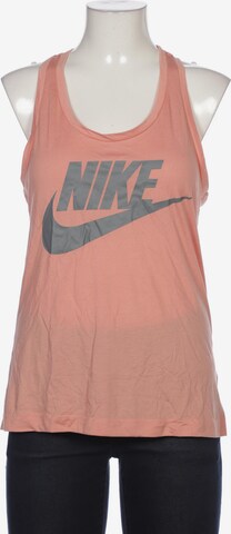 NIKE Top & Shirt in M in Orange: front