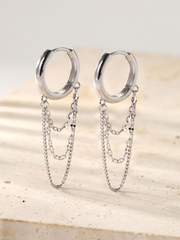 Hey Happiness Earrings 'Cascade' in Silver