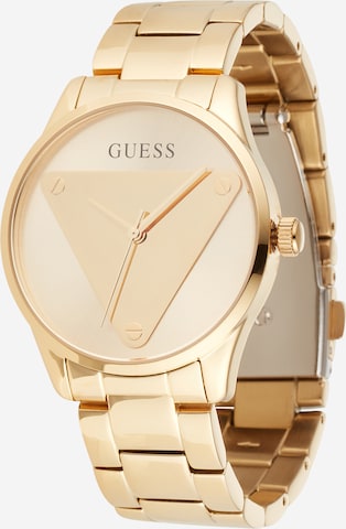 GUESS - Reloj analógico en oro: frente