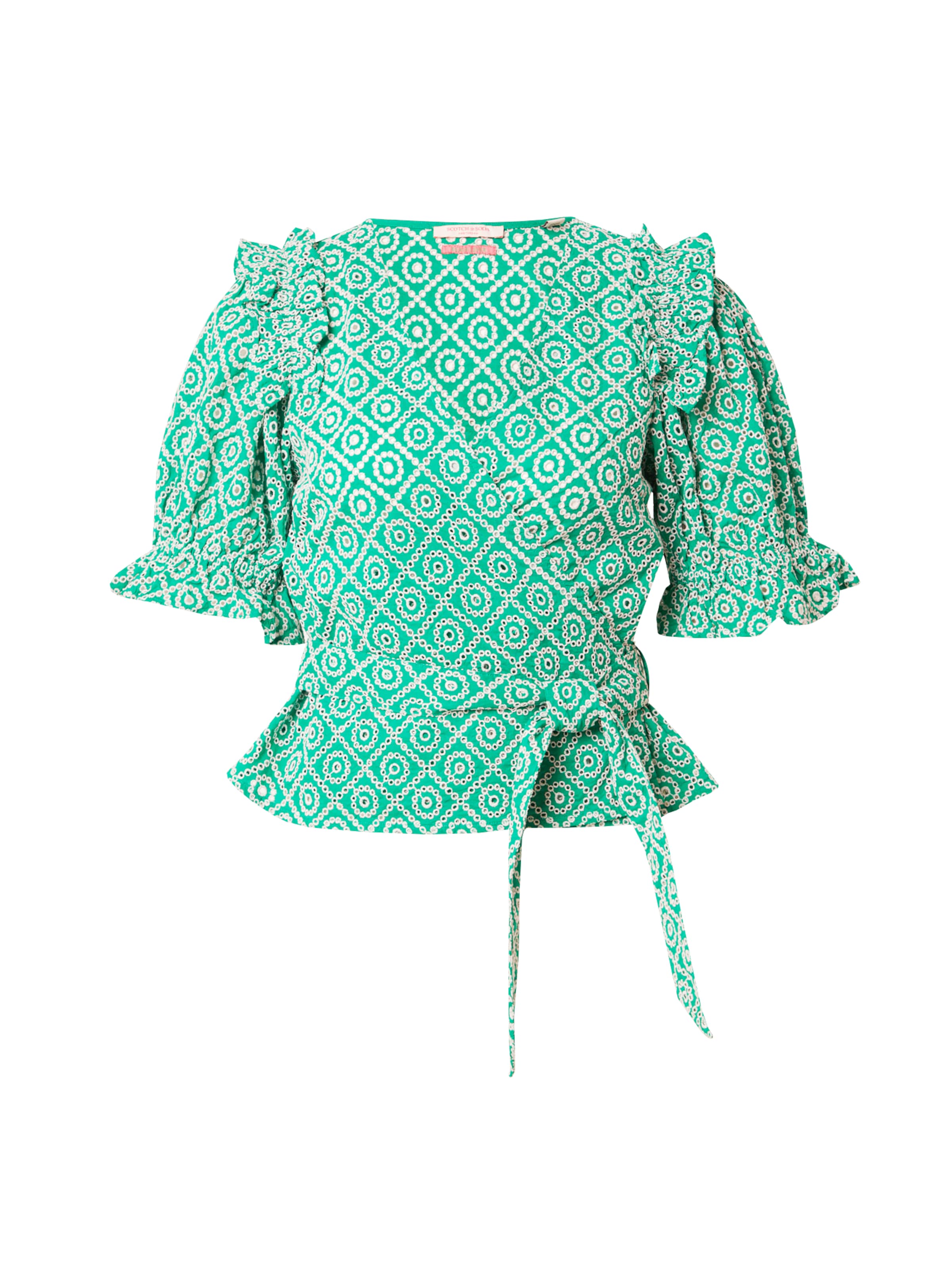 SCOTCH & SODA Μπλούζα σε πράσινο: μπροστά