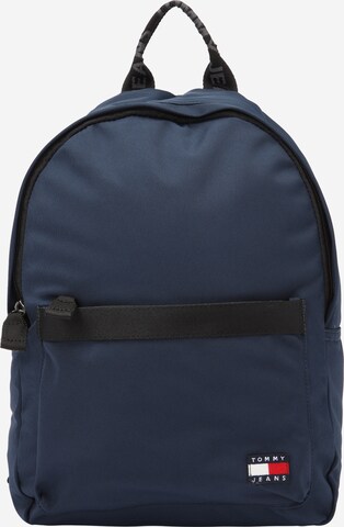 Tommy Jeans - Mochila 'Essential' en azul: frente