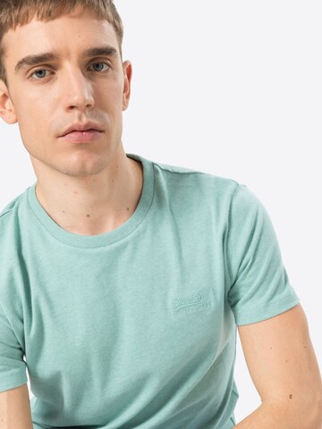 Superdry Tapered Shirt in Groen