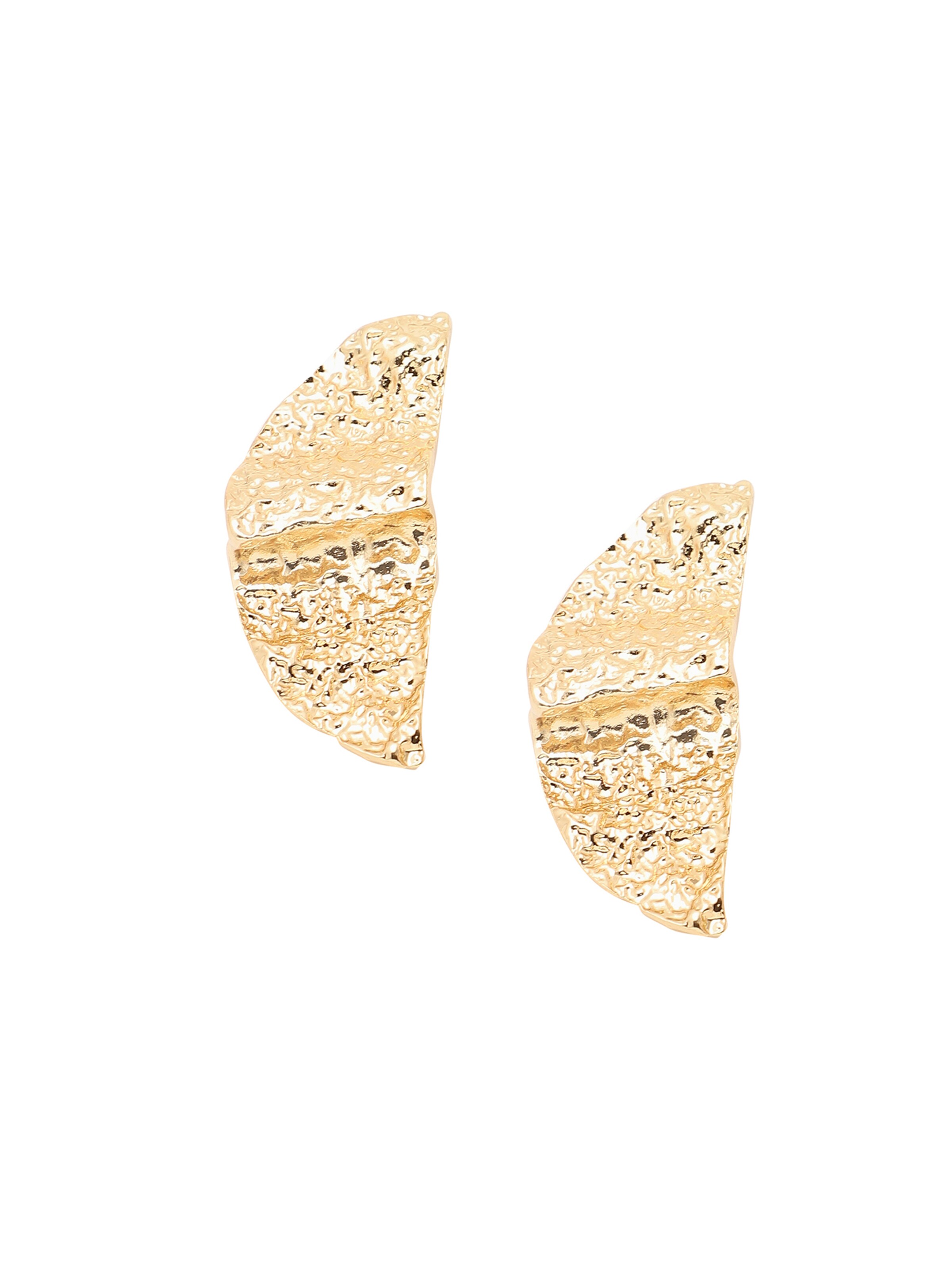 SOHI - Pendientes 'Firida' en oro: frente