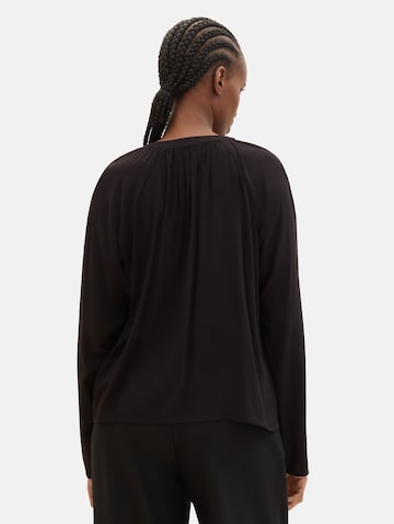 Camicia da donna di TOM TAILOR DENIM in nero