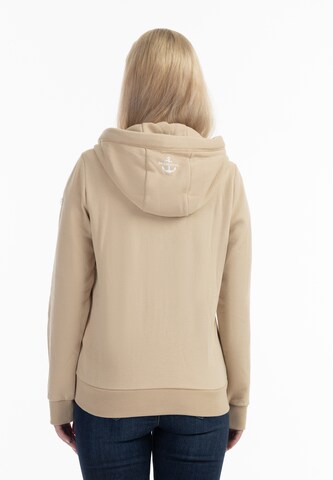 DreiMaster Maritim Sweatjakke 'Kilata' i beige