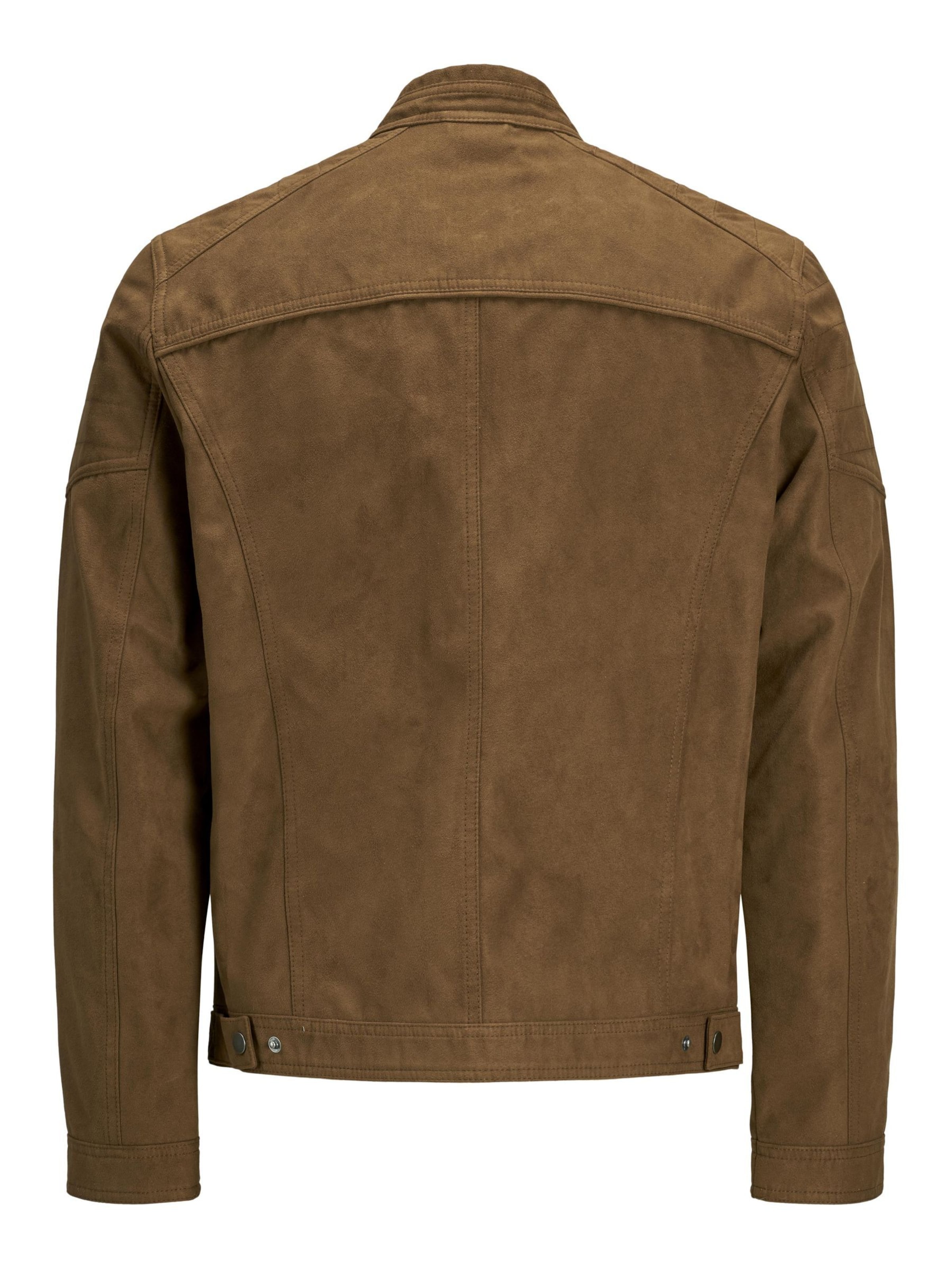 JACK & JONES Regular fit Between-season jacket 'JCORocky' in Brown