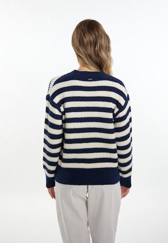 Cardigan 'Imane' DreiMaster Vintage en bleu