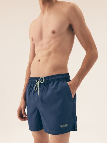 Henderson Swimming shorts 'Bequeme Badeshorts aus schnelltrocknendem Polyester bequem Oslo' in Blue