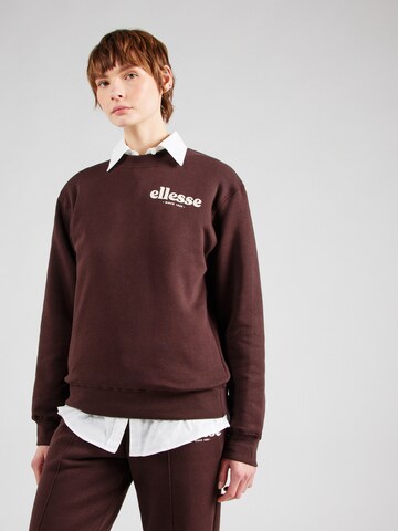 ELLESSE Свитшот 'Affogato' в Коричневый