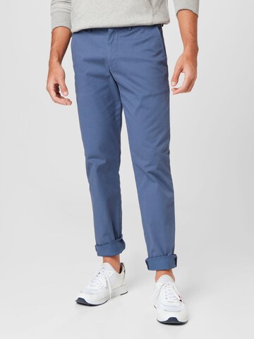 TOMMY HILFIGER - Slimfit Pantalón chino 'Denton' en azul: frente