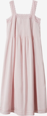 MANGO Kleid 'NUBE' in Pink: predná strana