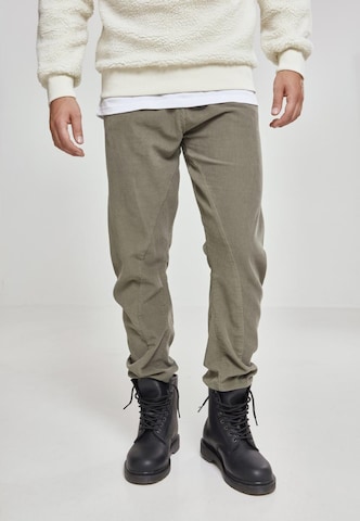 Urban Classics Tapered Bukser i grøn: forside