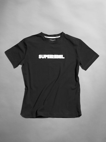 SUPERREBEL® GEAR Shirt 'KEANU' in Schwarz