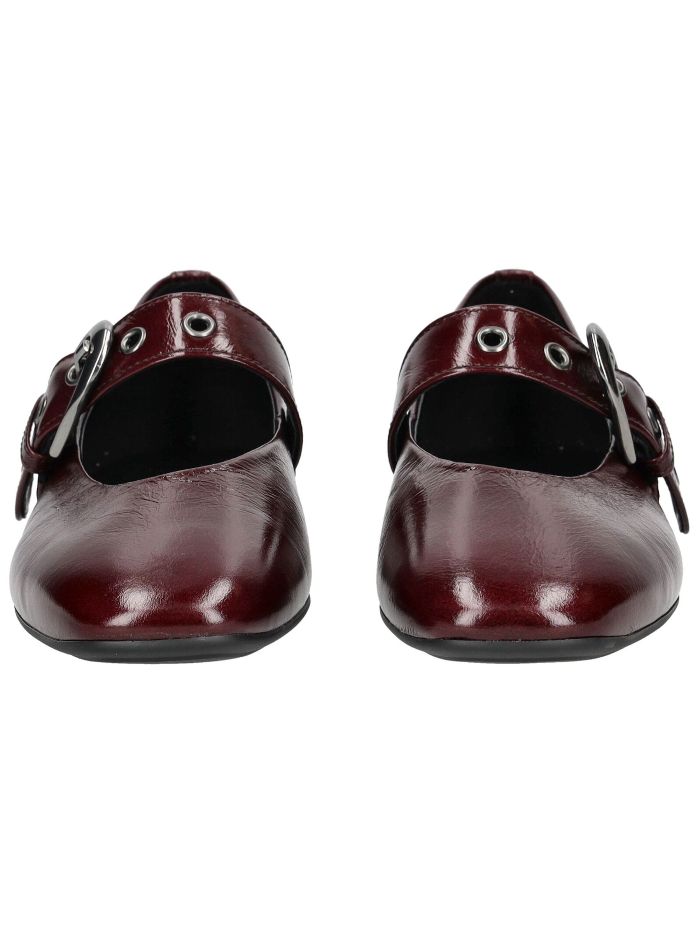 GABOR Ballet Flats with Strap in Red