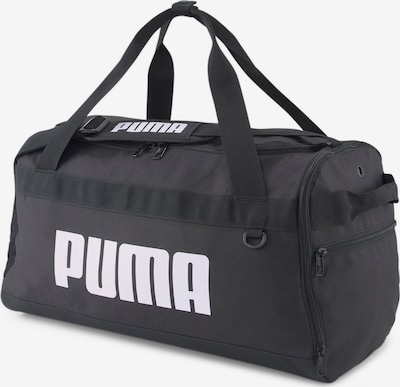 PUMA Sporttas in de kleur Zwart / Wit, Productweergave
