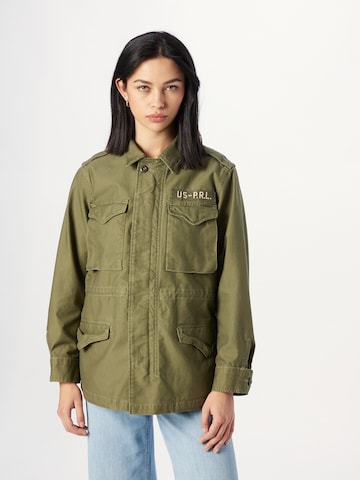 Polo Ralph Lauren Přechodná bunda – zelená: přední strana