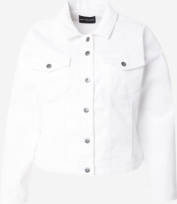 Giacca di mezza stagione 'Wespa' di ONLY Carmakoma in bianco: frontale