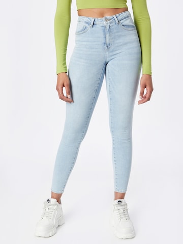 ONLY Skinny Jeans 'POWER' in Blauw: voorkant