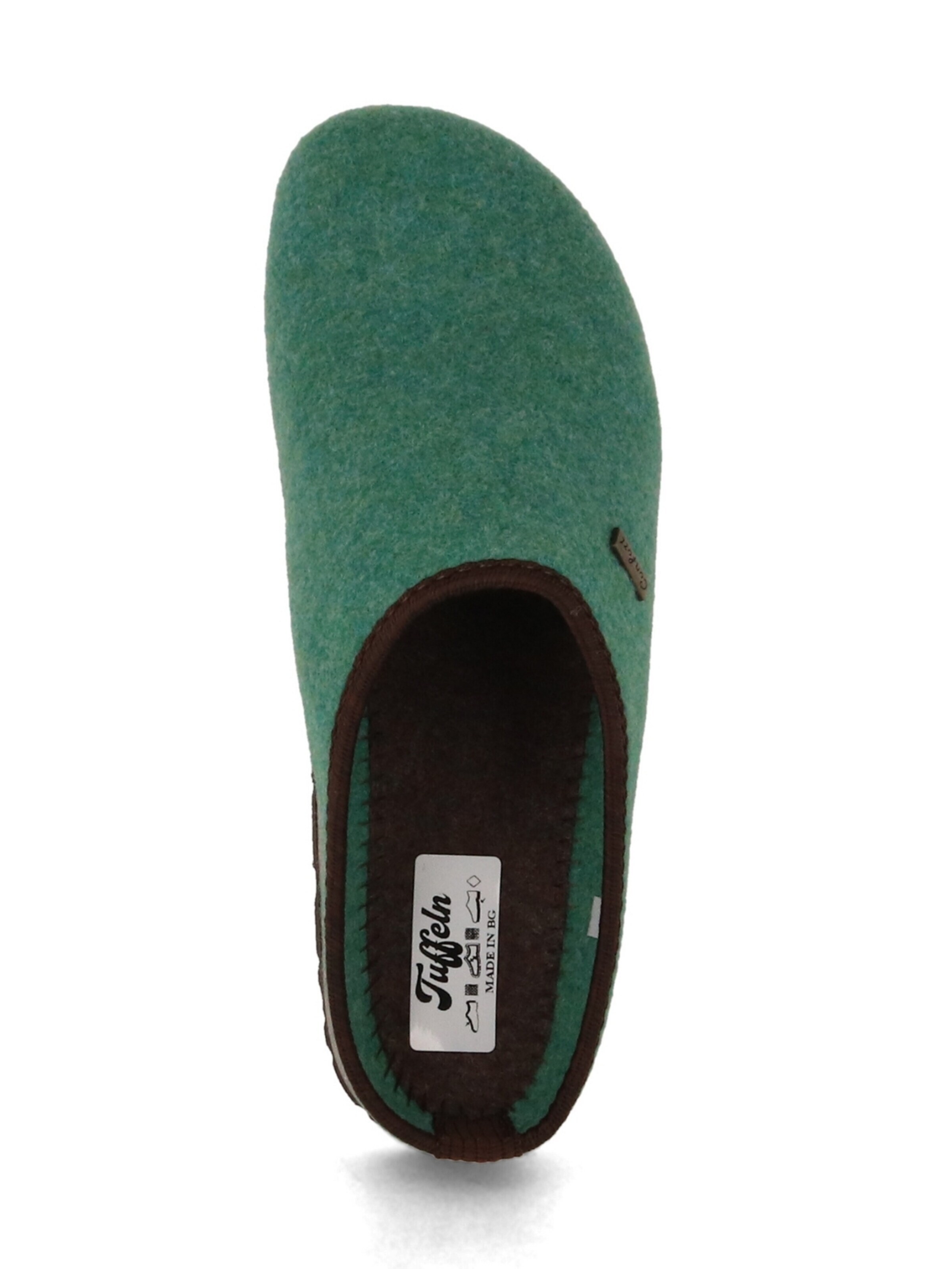 Tuffeln Slipper 'Komfort' in Green