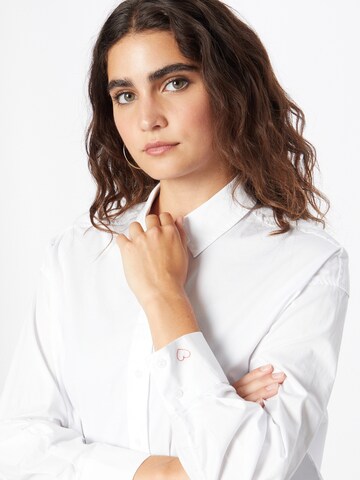 Camicia da donna di OUI in bianco