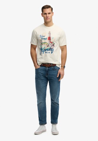 T-Shirt 'Maritime' Superdry & Co en blanc