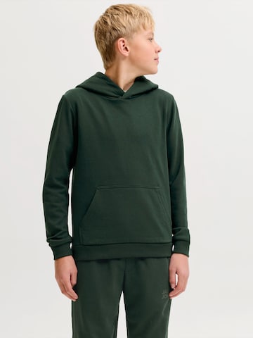 Sweat 'JJEBradley' Jack & Jones Junior en vert : devant