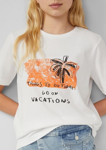 s.Oliver T-Shirt in Weiß: Vorderseite