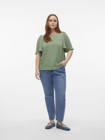 Vero Moda Curve Blouse 'Alva' in Groen