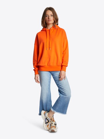 Sweat-shirt Rich & Royal en orange