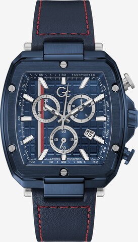 Orologio analogico 'Spirit Tonneau ' di Gc in blu: frontale