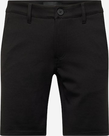 Regular Pantaloni eleganți de la BLEND pe negru: față