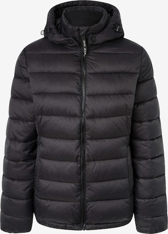 Pepe Jeans Winter Jacket 'MADDIE' in Black: front