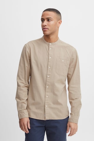 Coupe slim Chemise 'Sea Noos' BLEND en beige : devant
