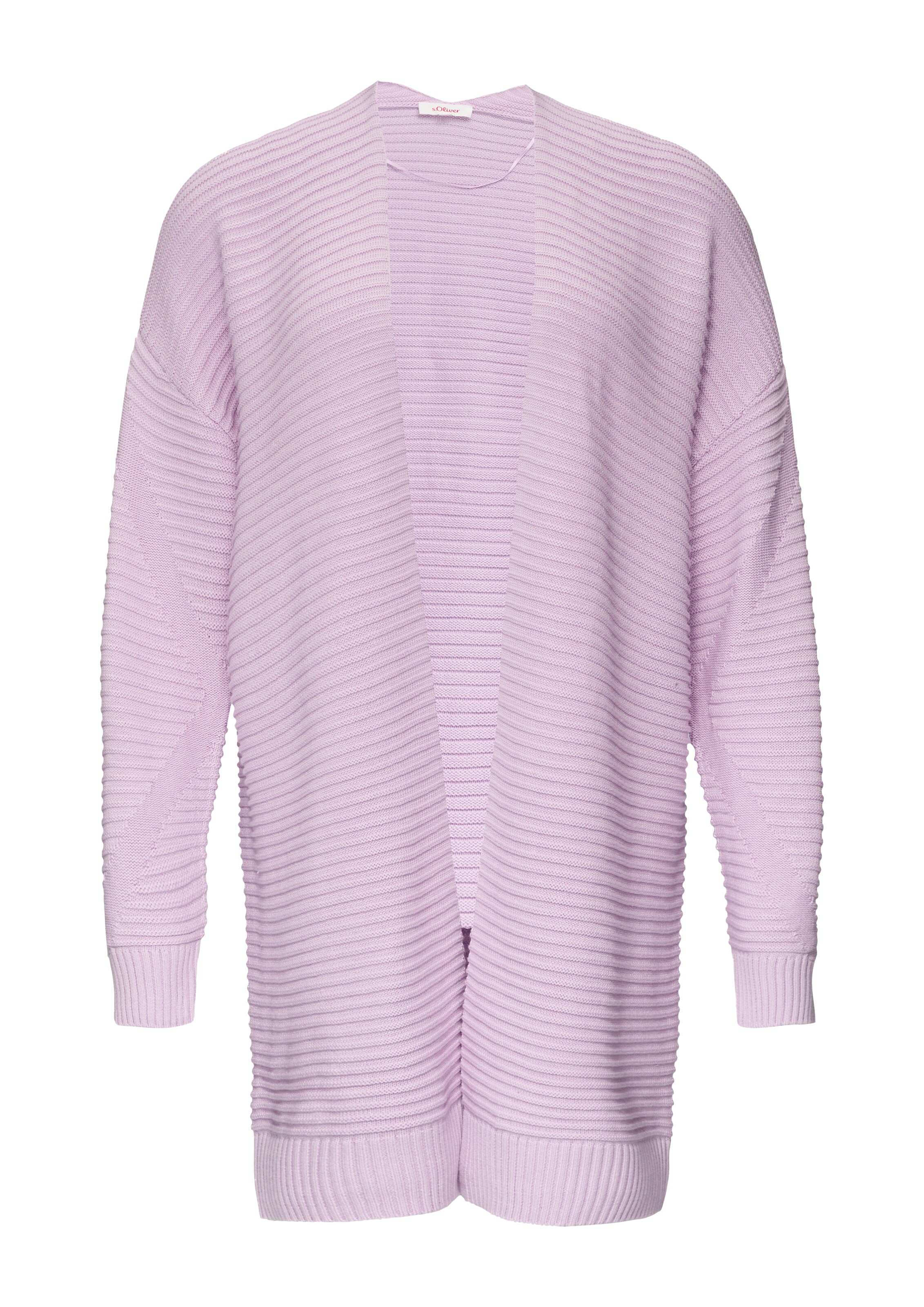 Cardigan s.Oliver en violet : devant