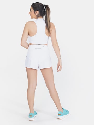 Spyder Normalny krój Spodnie sportowe w kolorze biały