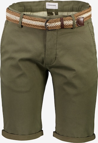 Lindbergh Shorts 'Superflex' in Grün: Vorderseite