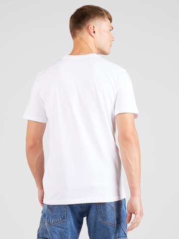 T-Shirt fonctionnel 'CALVIN' GUESS en blanc