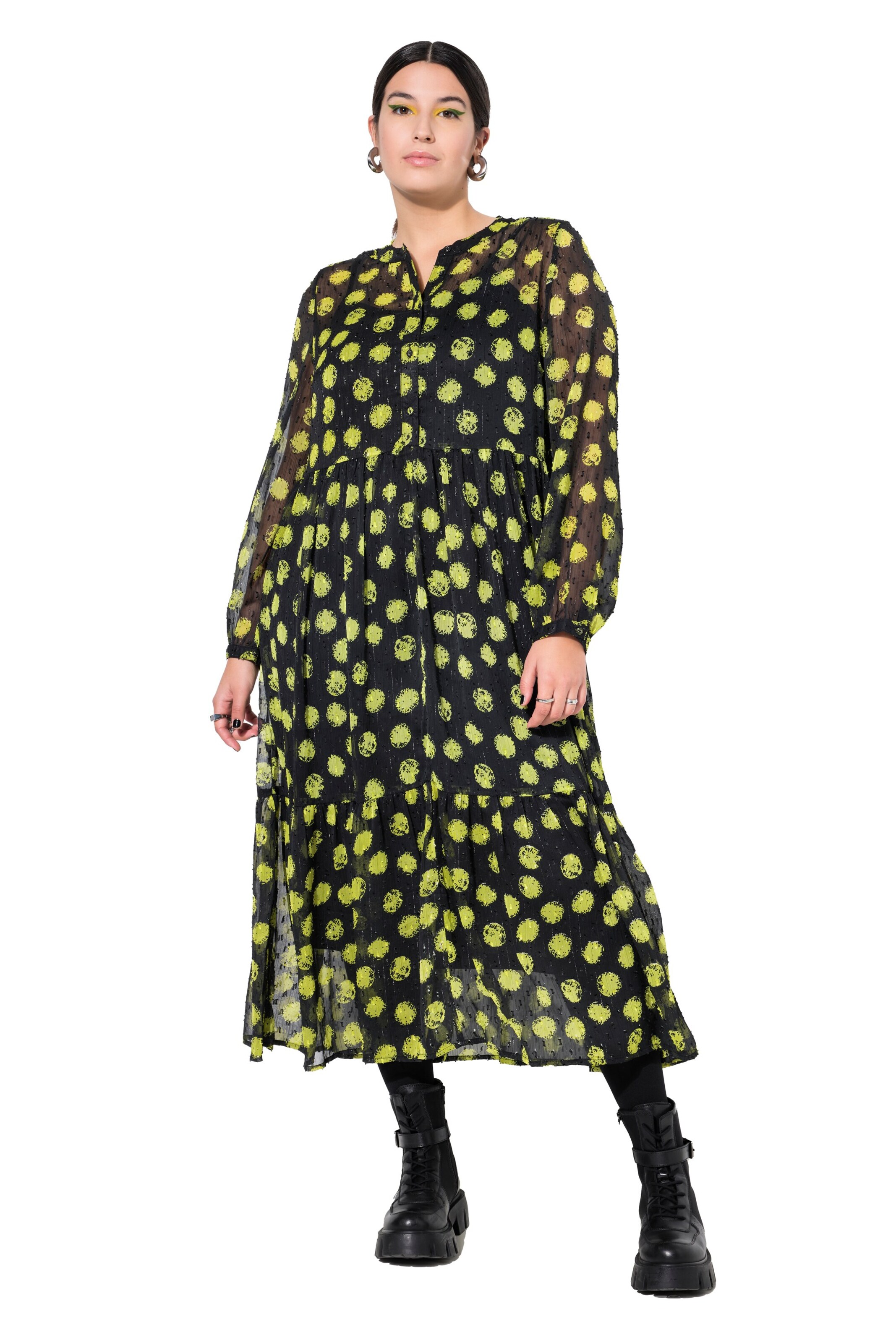 Studio Untold Kleid in Schwarz: Vorderseite