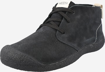 Scarpa bassa di KEEN in nero: frontale