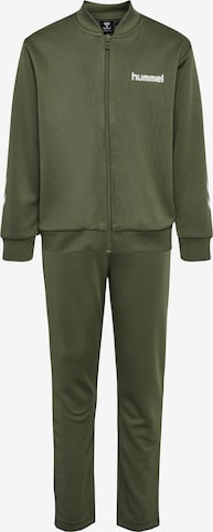Hummel Tracksuit 'Tukas' in Green: front