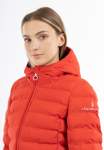 DreiMaster Maritim Winter Jacket in Red