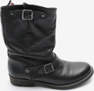 Tommy Jeans Dress Boots in 36 in Black: front