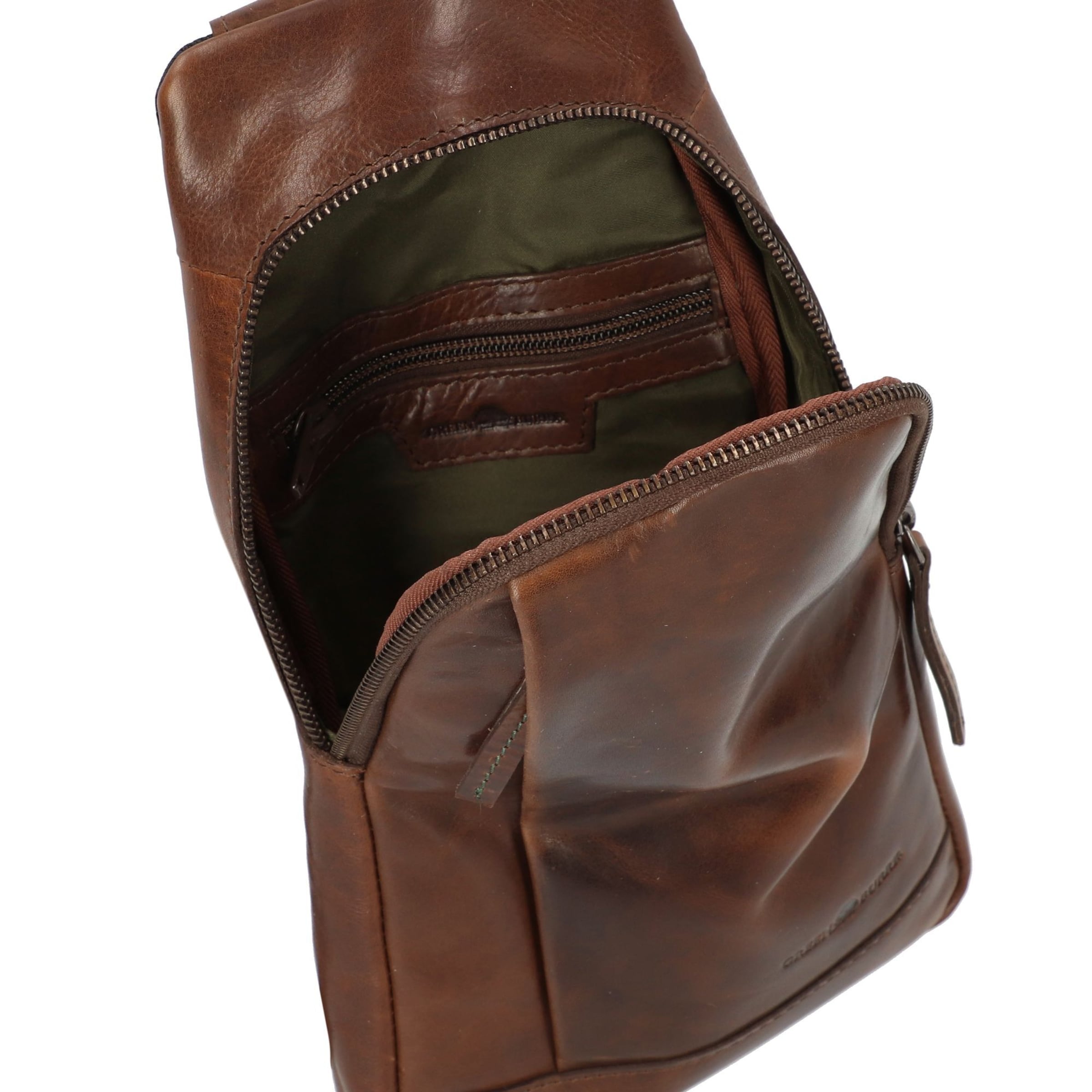 GREENBURRY Schoudertas in Bruin