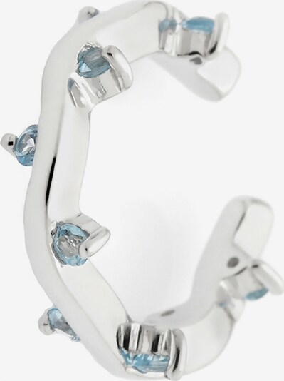 Carolin Stone Earcuff in blau / silber, Produktansicht