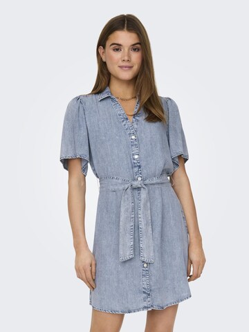 ONLY Shirt dress in Blue: front