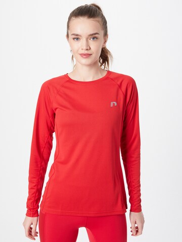 Newline Functioneel shirt in Rood: voorkant