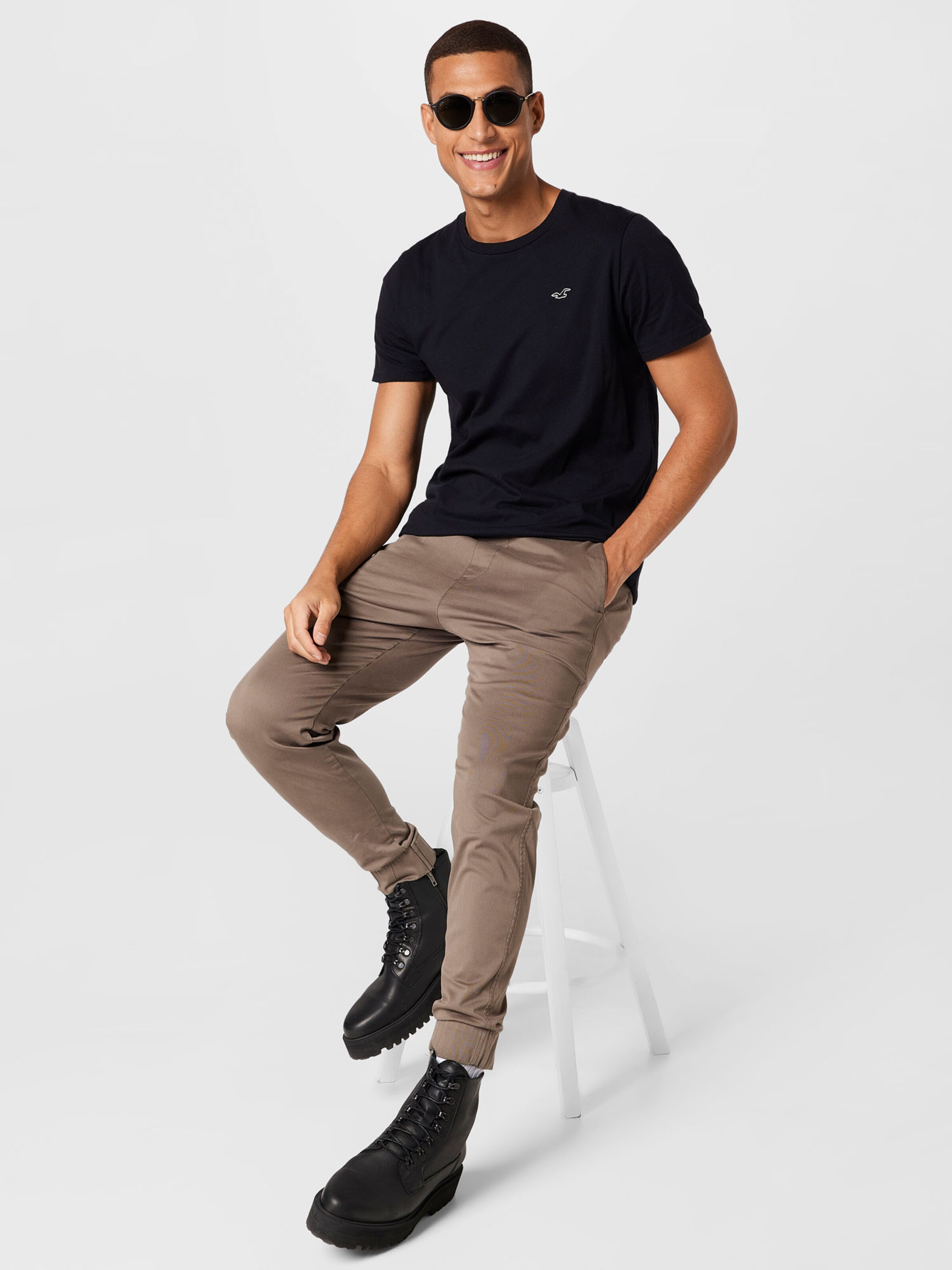 Männer Hosen HOLLISTER Hose in Hellbraun - OP96669 Männer Hosen HOLLISTER Hose in Hellbraun - OP96669